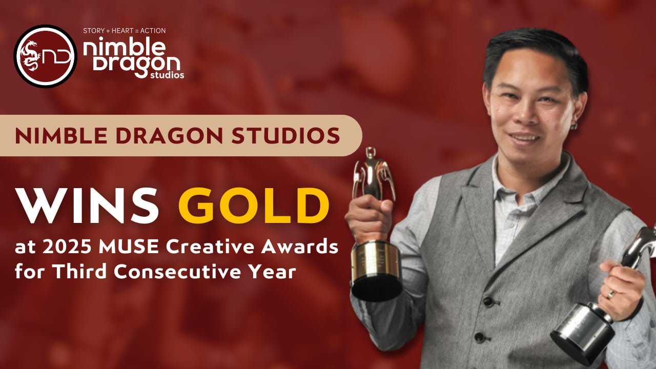 Nimble Dragon Studios Wins Gold at 2025 MUSE Creative Awards for Third Consecutive Year