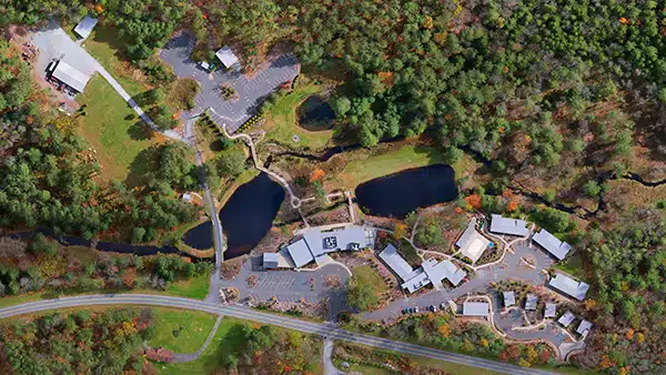 Full drone map of a commercial property captured in a single mapping flight