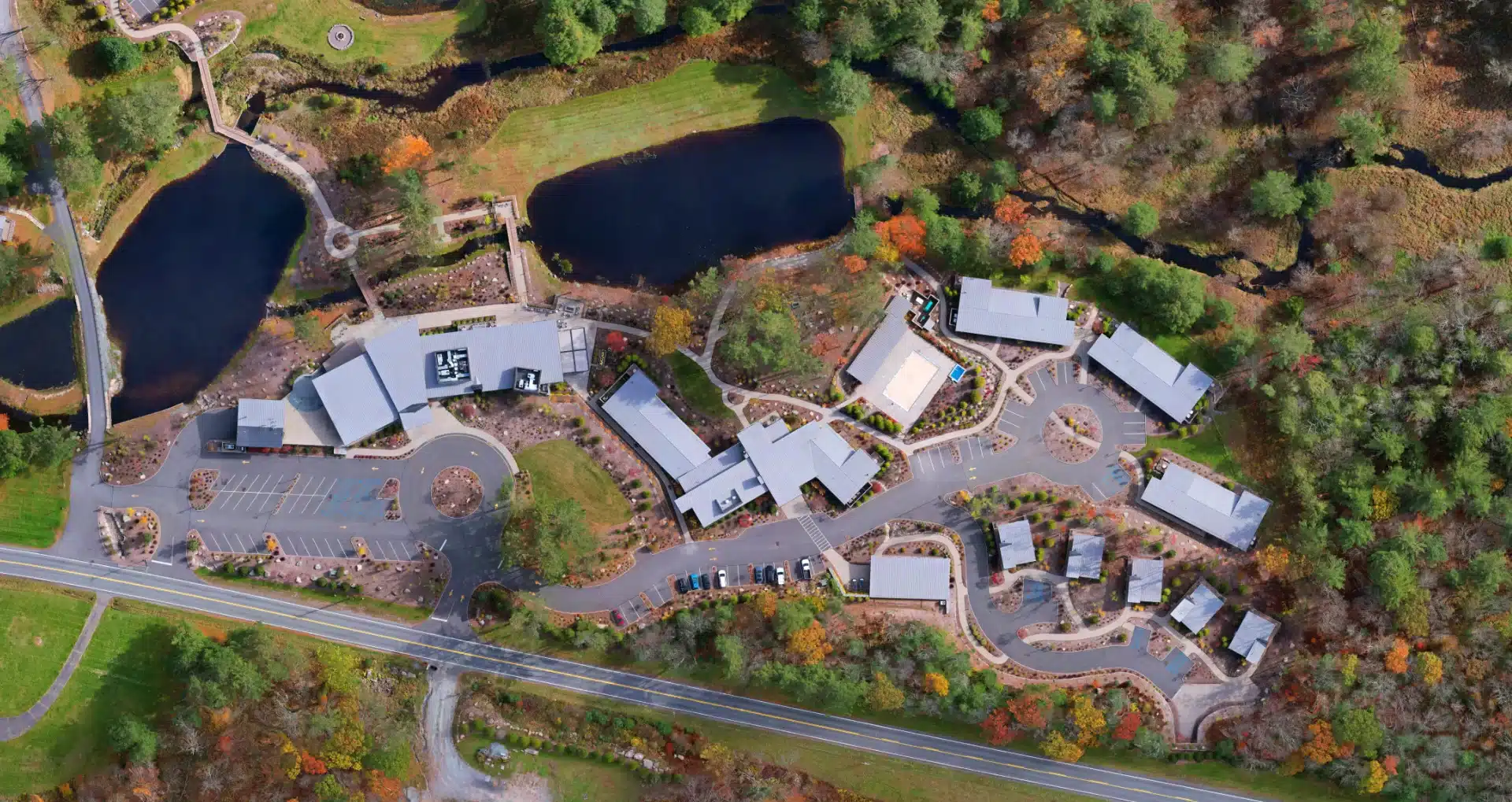 Full drone map of a commercial property captured in a single automated mapping flight
